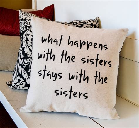 pillow gifts for sister|sister pillows home decor.